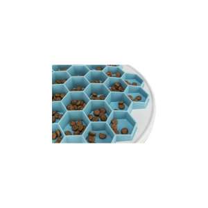 Trixie Slow Feed Feeding mat - tál (evés lassító) kutyák részére (Ø30cm), szürke/kék 109294636 - Evéslassító kisállat tál