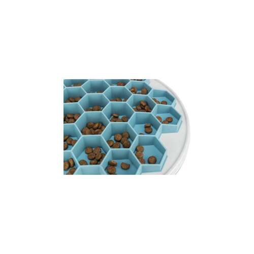 Trixie Slow Feed Feeding mat - tál (evés lassító) kutyák részére (Ø30cm), szürke/kék 109294636