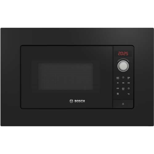 Bosch BFL623MB3 20L fekete beépíthető mikrohullámú sütő