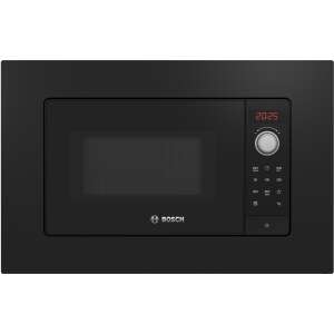 Вградена микровълнова фурна Bosch BFL623MB3, 20L, черна - Микровълнова фурна, Аспиратор за готварски печки и Гореща плоча
