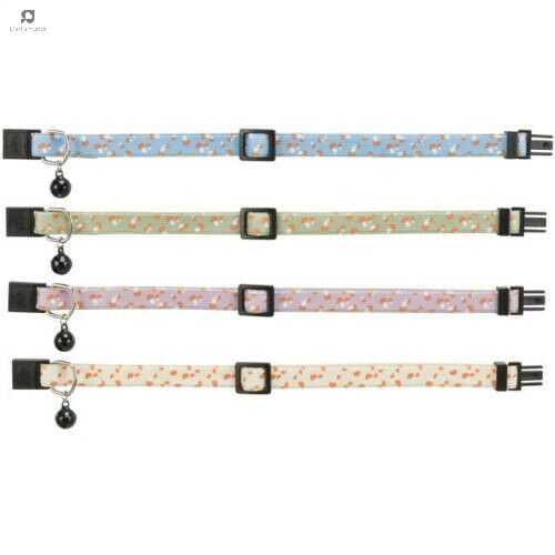 Trixie Cat Collar, Elastic - nyakörv (többféle színben, gomba mintával) macskák részére 117768542