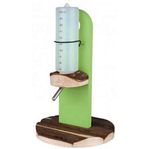 Trixie Bottler Holden itató tartó rágcsálóknak, zöld fa állvány 250ml-es palackkal