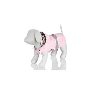 Trixie Como rózsaszín kutya esőkabát, XXS méret, vízálló, kapucnival és fényvisszaverő csíkkal - Kutyaruha