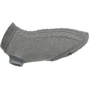 Trixie Kenton Pullover kutyapulcsi szürke színben, L méret, 55cm - Kutyaruha