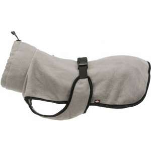 Trixie Grenoble kutya kabát, szürke gyapjú kabát kis kutyáknak, S méret, 40cm - Kutyaruha
