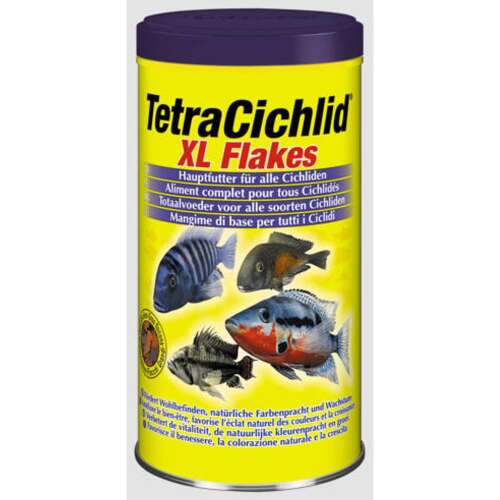 TetraCichlid XL Flakes haleleség minden sügér számára, 500 ml