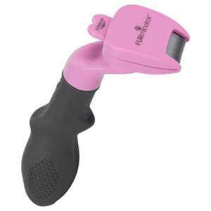 Furminator Small Animal Undercoat deShedding Tool, rosa und schwarz, 3,5cm - Bürste, Schermaschine, Schere, Krallenschneider für Haustiere