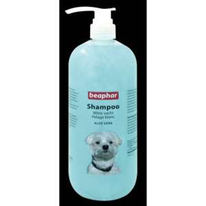Beaphar sampon fehér szőrű kutyáknak, 1L, Aloe Vera - Kutya sampon