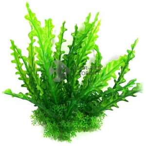 Zöld hínár talpán apró növényekkel akváriumi műnövény 22 cm 39414272 