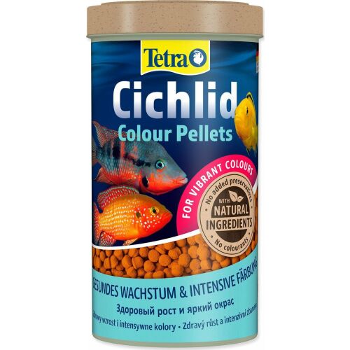 Tetra Cichlid Colour Halpehely - Színes, 500ml