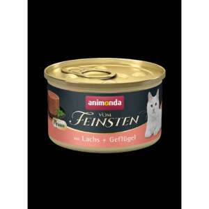 Animonda Vom Feinsten nedvestáp macskáknak lazaccal és szárnyassal, 85g-os doboz - Animonda