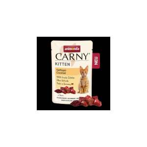 Animonda Carny Kitten Geflügel Cocktail nedves eledel cica kölyköknek, 100% friss összetevő, gabona mentes, Németországban készült - Animonda