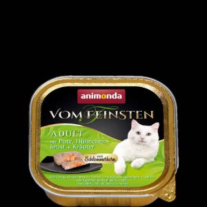Animonda Vom Feinsten Adult Pulyka és Csirkemell Nedves Macskaeledel, 100g - Animonda
