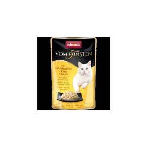 Animonda Vom Feinsten tasakos csirkemell és sajt szószban nedves macskaeledel - Animonda
