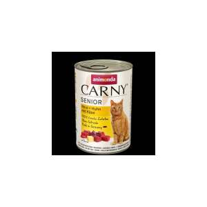Animonda Carny Senior nedves macskaeledel, marha és csirke sajttal, 400g-os doboz - Animonda