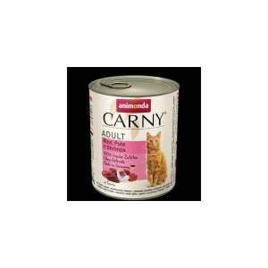 Animonda Carny Adult nedves macskaeledel marhával, pulykával és garnélával, 800g-os konzerv - Animonda
