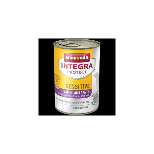 ANIMONDA Integra Protect Sensitive Lammfleisch mit Amaranth - Nassfutter für Hunde - 400g