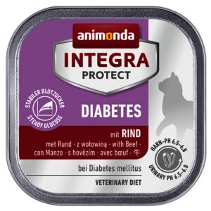 Animonda Integra Protect Diabetes Marha Ízű Nedves Macskaeledel 100g - Animonda