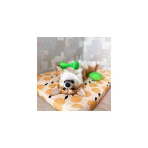 PitchDog Safe And Durable Barbell-Shaped Dog Toy - játék (súlyzó,lime) kutyák részére (Ø7cm/19cm) 141590275 - Kutyafekhely