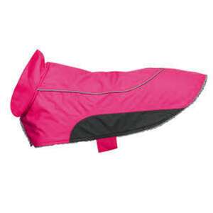 Trixie Méribel rózsaszín kutya kabát, XXS méret, fényvisszaverő csíkokkal - Kutyaruha