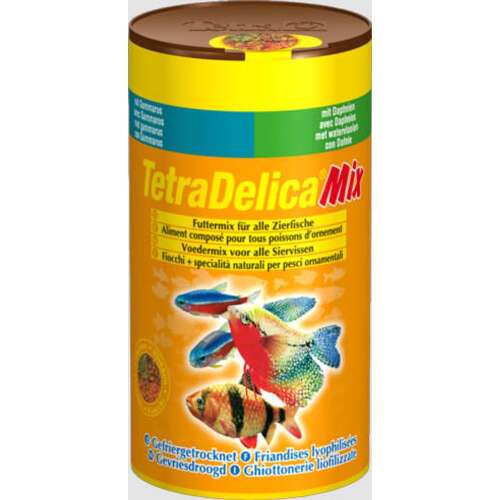 Tetra Delica Mix Fischfutter für alle Zierfische, 100 ml