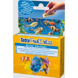 Tetra Fresh Delica Brine Shrimps hrană pentru pești, 48g, pentru pești de apă sărată - Tetra