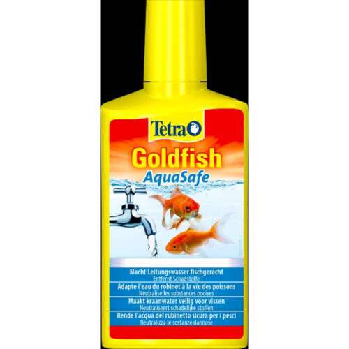 Tetra Goldfish AquaSafe vízkezelő édesvízi akváriumokhoz, 250ml-es flakon