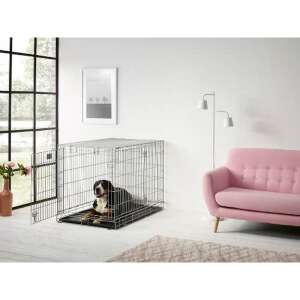 SAVIC Dog Residence fém kutyakennel, 118x76x82cm, kutyáknak - Állattartás