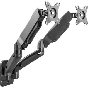 Stell Monitor tartó SOS 1820 dual monitor arm, gas spring, wall mount - TV Stand and Wall Mount