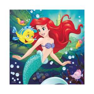 Disney Prinzessin Ariel Puzzle-Teil mit Ariel und Flounder - Puzzle & Rätsel