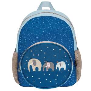 Daemi kék óvodai hátizsák elefánt mintával, 31x24x9 cm - Ovis hátizsák, táska