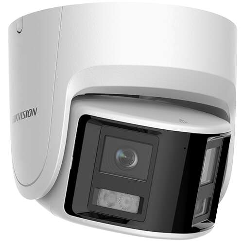 Hikvision DS-2CD2347G2P-LSU-SL 4MP ColorVu IP biztonsági kamera 2.8mm objektívvel és 180° panorámaképpel