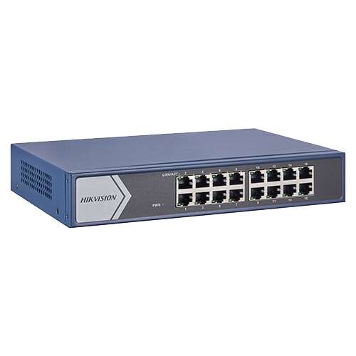 Hikvision DS-3E1516-EI 16-Port Gigabit Ethernet Switch with Smart Management