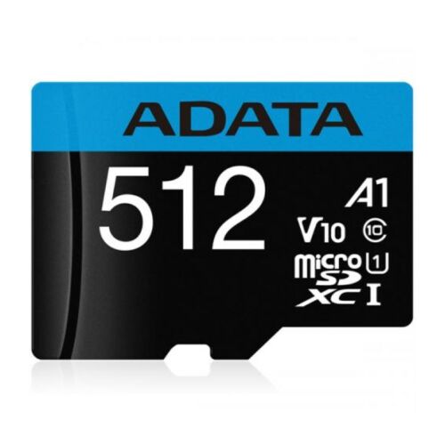 ADATA 512GB microSDXC UHS-I memóriakártya közelről