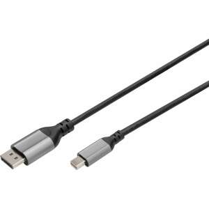 Kabel Digitus DB-340106-020-S 2m Mini DisplayPort do DisplayPort, czarny - DisplayPort