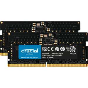 Crucial 16GB (2x8GB) DDR5 5600MHz SODIMM Kit Memorie - Calculatoare si accesorii
