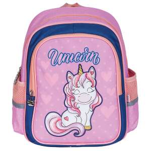 Daemi Unicorn Kindergarten Backpack, Pink, Front View - Preschool Backpack, Bag