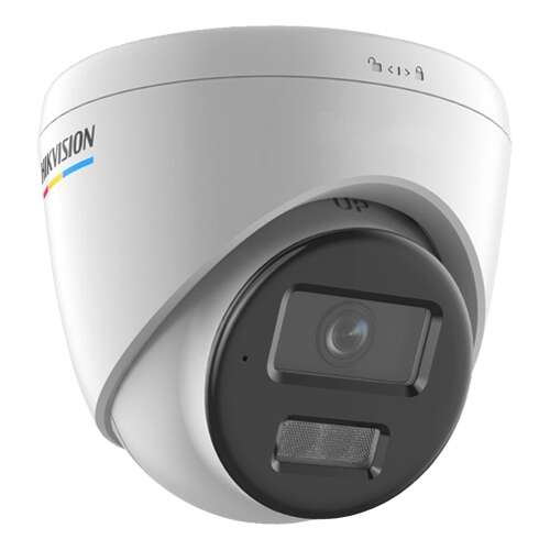 Hikvision DS-2CD1347G2H-LIU-2.8mm 4MP ColorVu IP Security Camera with 2.8mm lens, 30m IR and White Light, Built-in Microphone, PoE