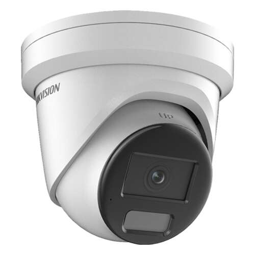 Hikvision DS-2CD2346G2H-IU-2.8mm AcuSense DarkFighter 4MP IP biztonsági kamera 2.8mm lencsével, 30m IR-vel és beépített mikrofonnal