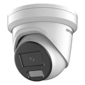 Hikvision DS-2CD2347G2H-LIU-2.8mm 4MP ColorVu IP Security Camera with 2.8mm Lens, White - Hikvision