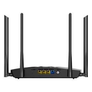 WiFi 6 Router, DualBand 2.4Ghz/5GHz 300+1201Mbps, 4x6dBi, 4 Gigabit Ports - TENDA TND-TX2