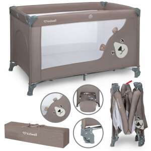 Kidwell Blissy Basic Travel Cot - Bear #beige