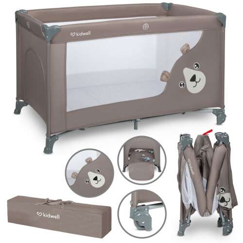 Kidwell Blissy Basic Utazóágy - Maci #bézs