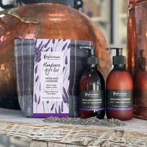 Highland Soap Felföldi Levendula Kézápoló Ajándékcsomag 139046841 - Testápolási csomag
