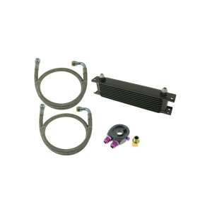 Turboworks 13 Riadkov Čierny Chladič Oleja 260X100X50 An10 sada chladiča oleja s hadicami - TurboWorks