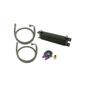 Turboworks Răcitor de ulei negru cu 9 rânduri 260X70X50 An8 127372956 - TurboWorks