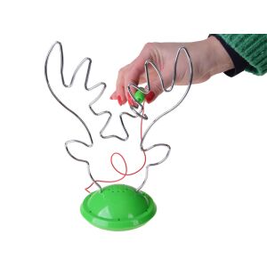 Joc Jokomisiada Ütköző labirintus în utilizare, bază verde, labirint metalic ren - Nonbrand Jocuri si jucarii educative