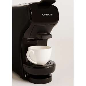Retro 3 az 1-ben automata eszpresszógép CREATE, Potts, 19 bar, 0,6 liter, kompatibilis Nespresso, Dolce Gusto, Starbucks kapszula, őrölt kávé, 2 előkészítési funkció, automatikus leállítás, k