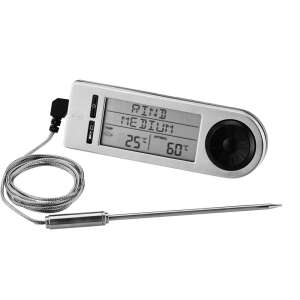 Rösle digitális hőmérő rozsdamentes acél szondával, a tökéletes sütéshez - Rösle