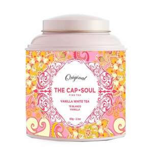 The Cap Soul Original Fine Tea Vanilie Ceai Alb 60g Cutie - Ceai verde și alb